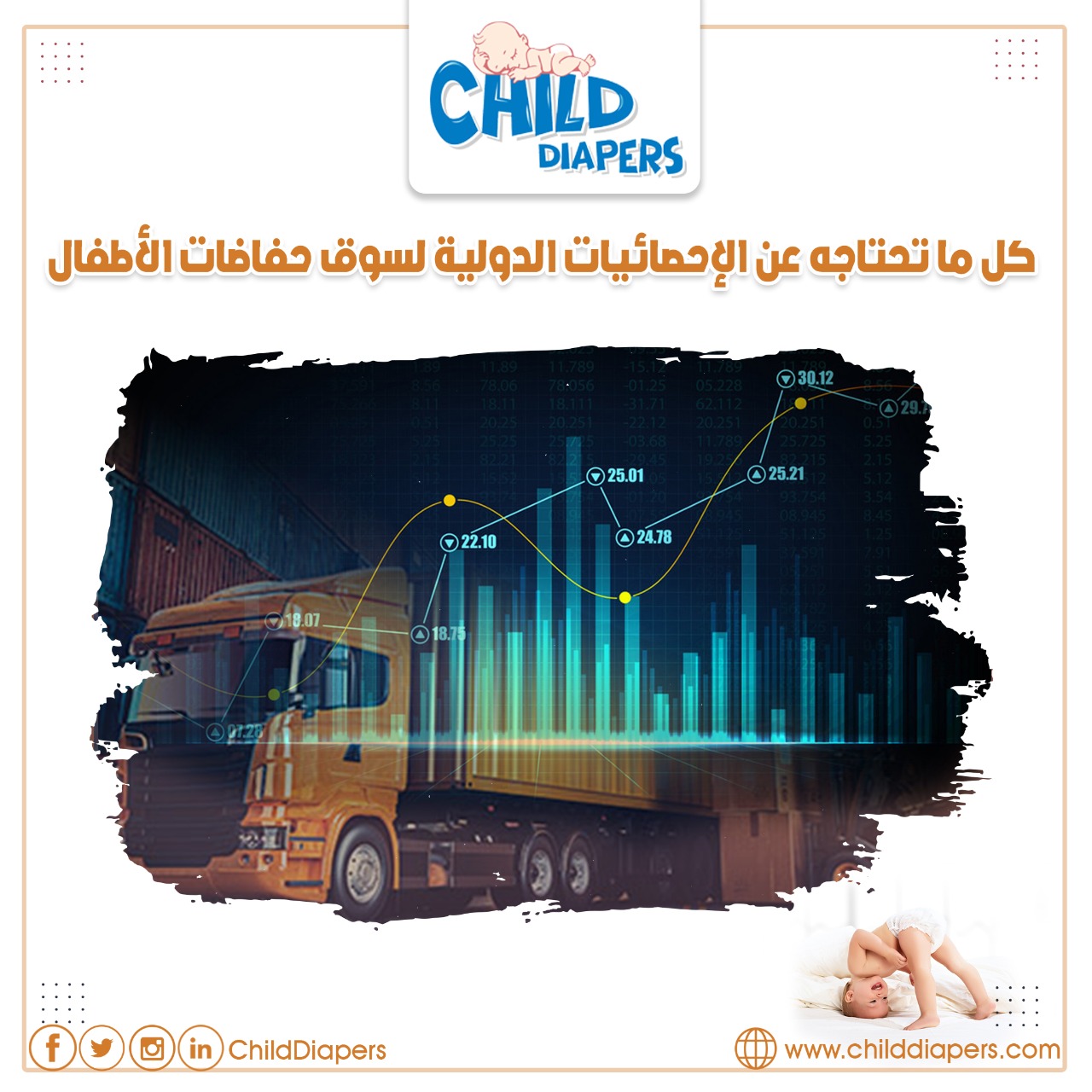 سوق حفاضات الأطفال فى افريقيا والشرق الاوسط 