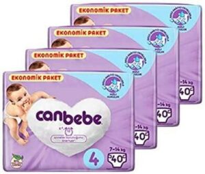 Canbebe diapers for babies size 4
