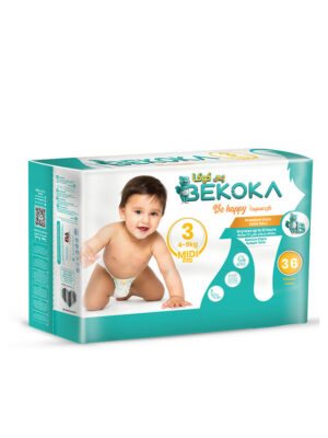 Bekoka Baby Diapers Size 3