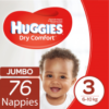حفاضات هجيز للأطفال مقاس 3 ++ Huggies Diapers for Babies Size 3